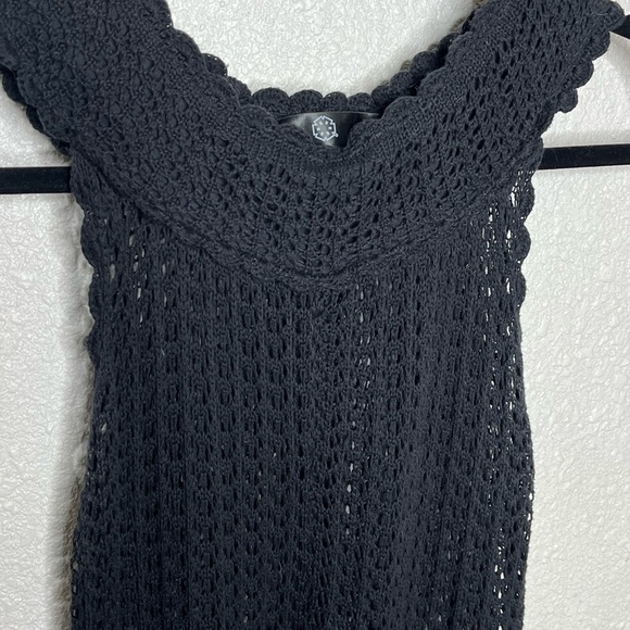 Cassette Black Sweater Dress Sz Large - Picture 2 of 8